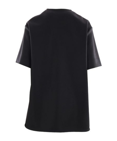 Jil Sander Oversized Crewneck T-shirt In Black