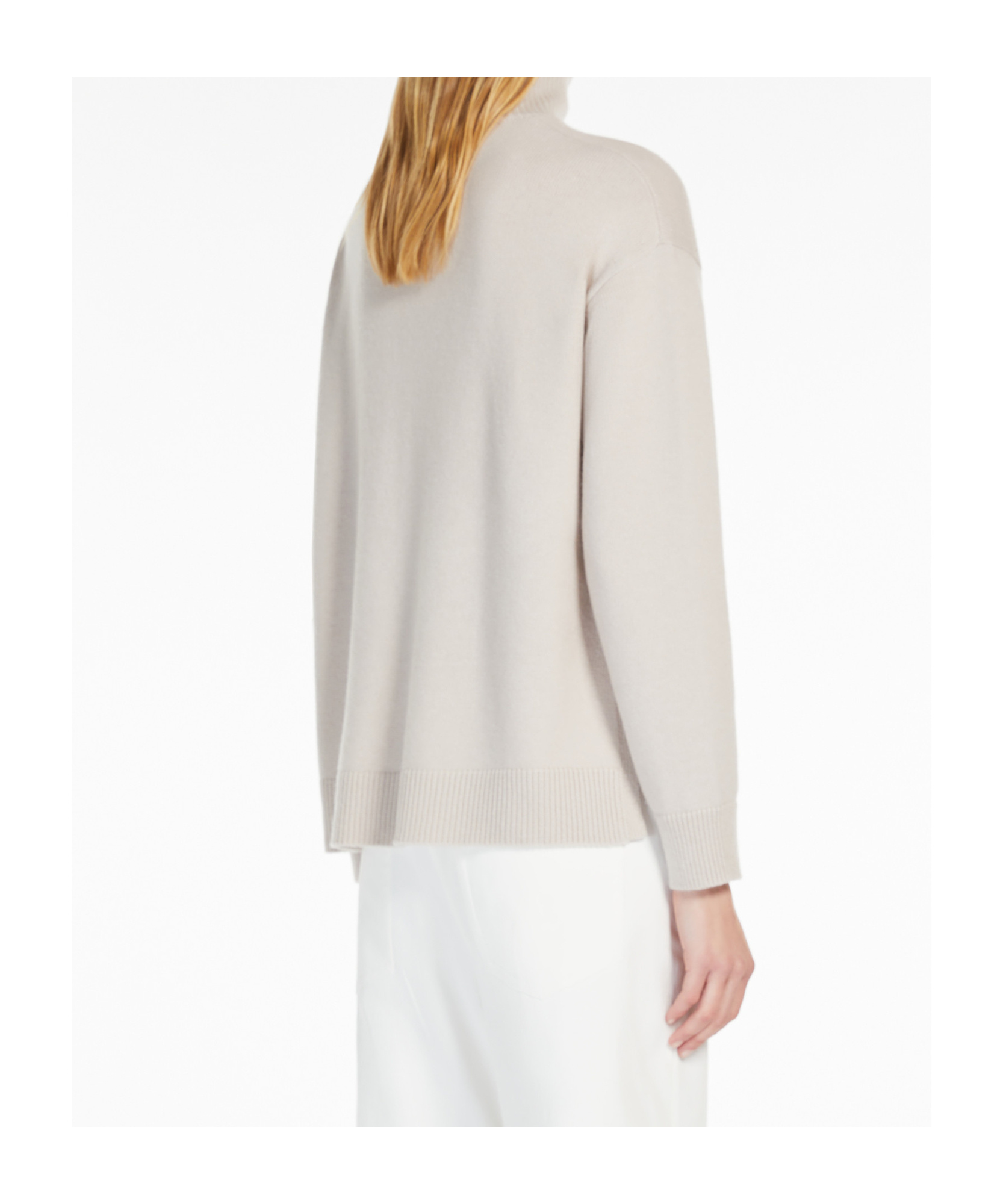 Max Mara Wool And Cashmere Turtlenecks In White