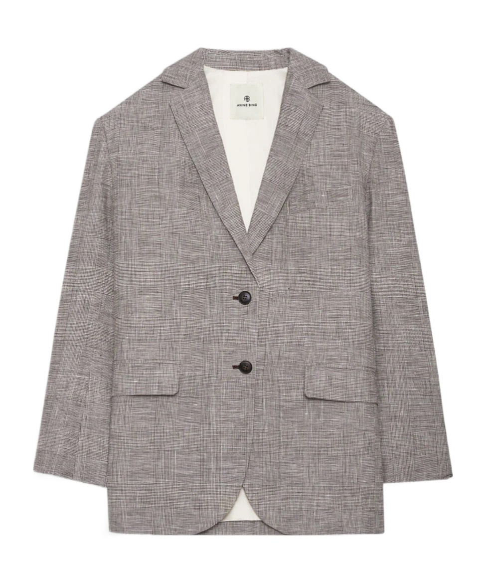 Anine Bing Single-breasted Blazer