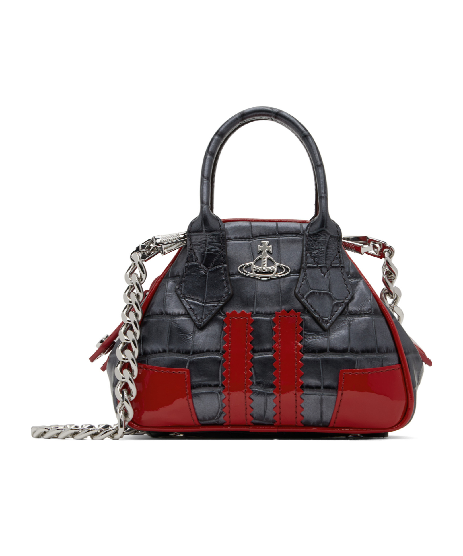 Vivienne Westwood Mini Yasmine Chain Bag In Black