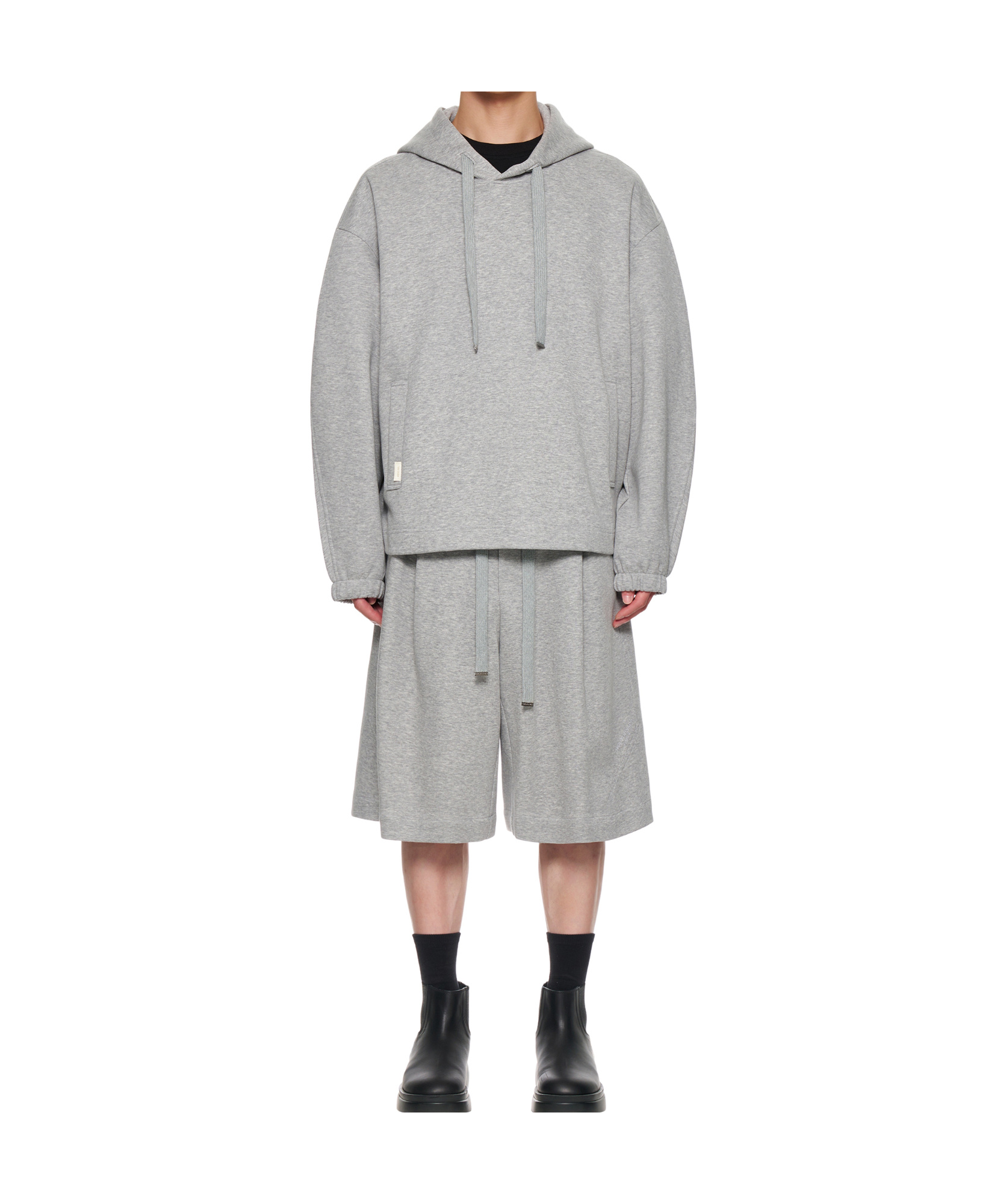 Wooyoungmi Long-sleeved Sweater In Gray