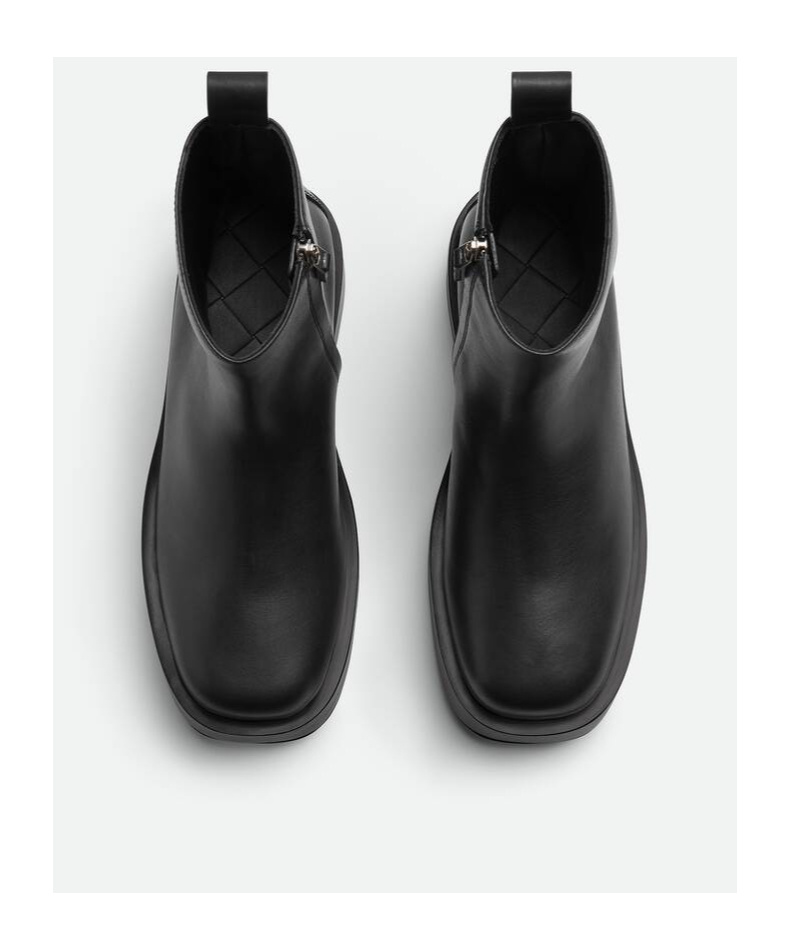 Shop Bottega Veneta Torino Ankle Boot In Black