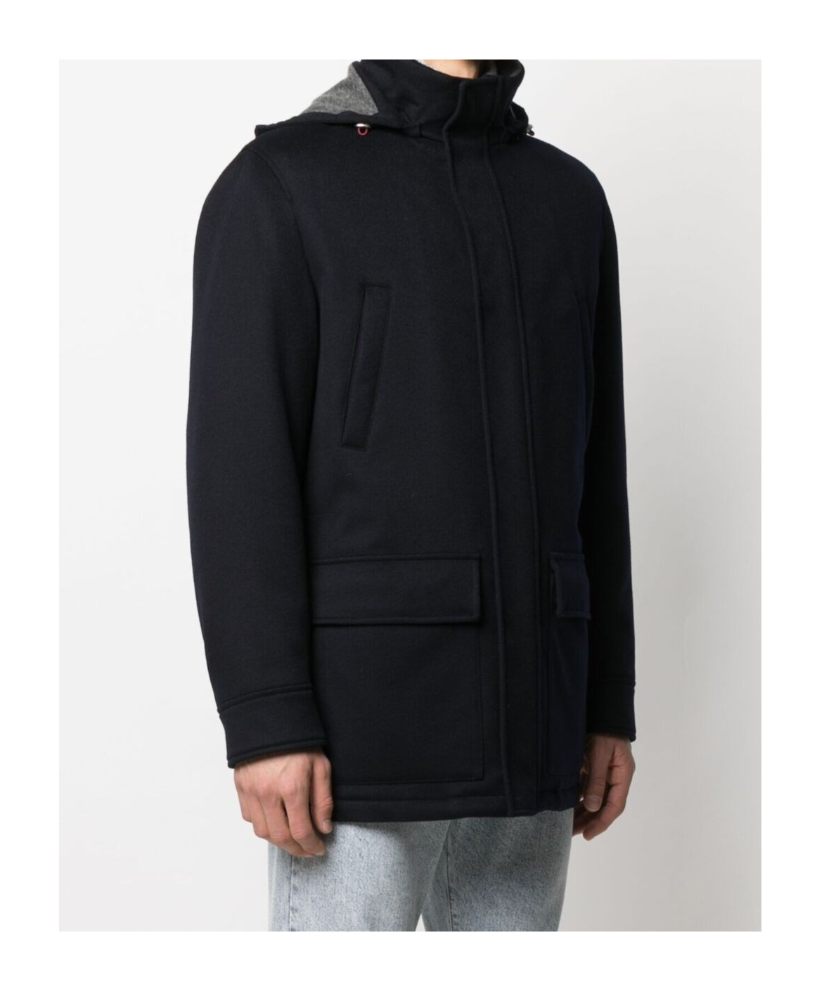 Brunello Cucinelli Cashmere Single-breasted Coat In Black