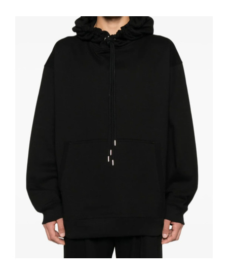 Dries Van Noten Drawstring Hoodie In Black