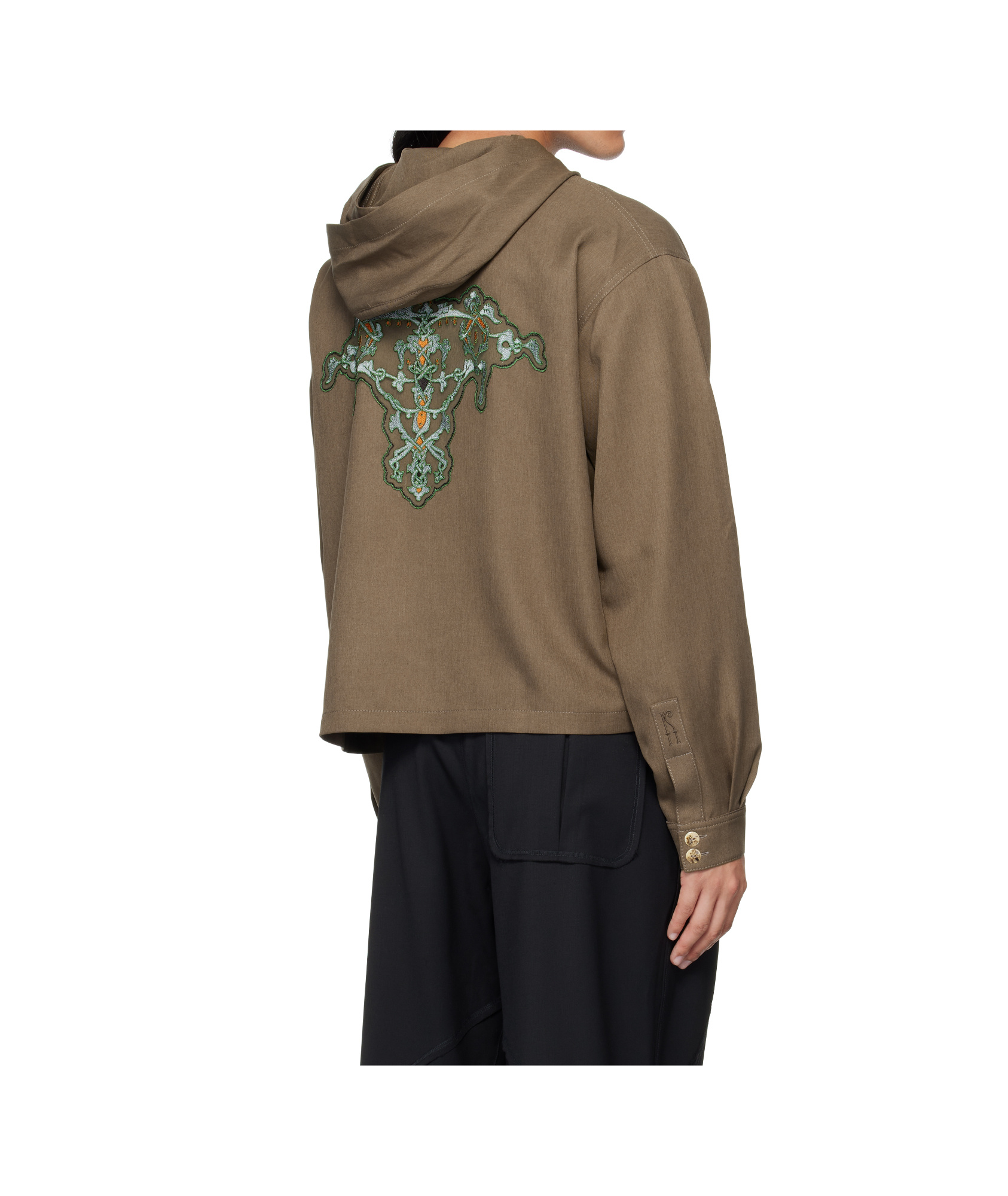 Kiko Kostadinov Hoodies In Brown