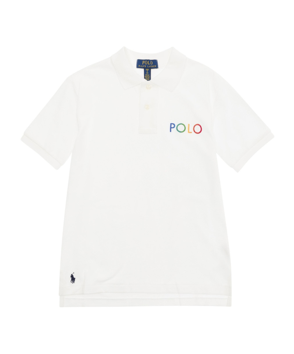Polo Ralph Lauren Short-sleeved Polo Shirt In White
