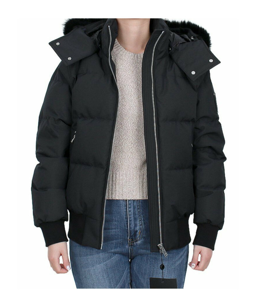 Moose Knuckles Women's Jacket With Logo In Black