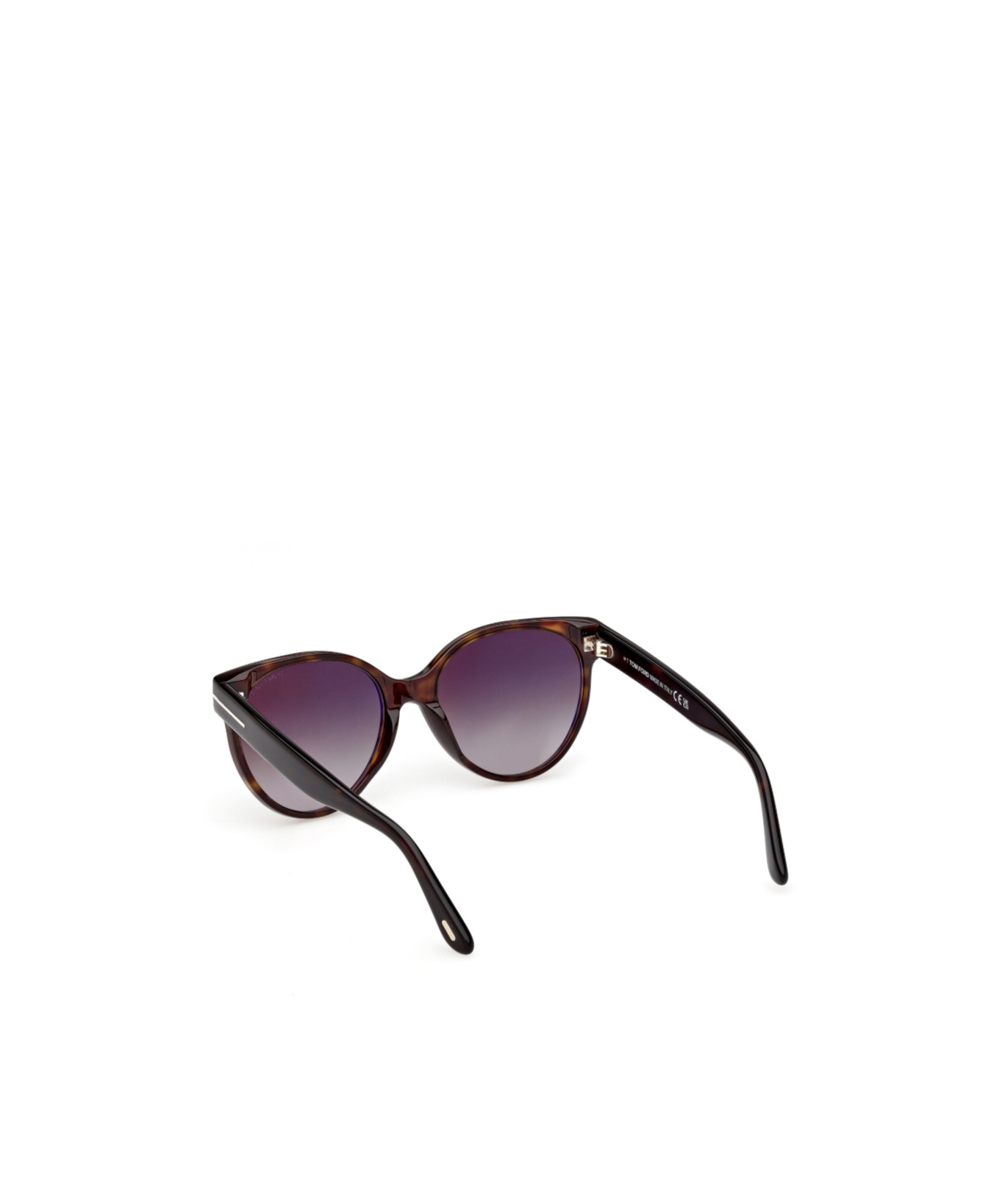 Tom Ford Eyewear Tallulah Round Frame Sunglasses In Brown