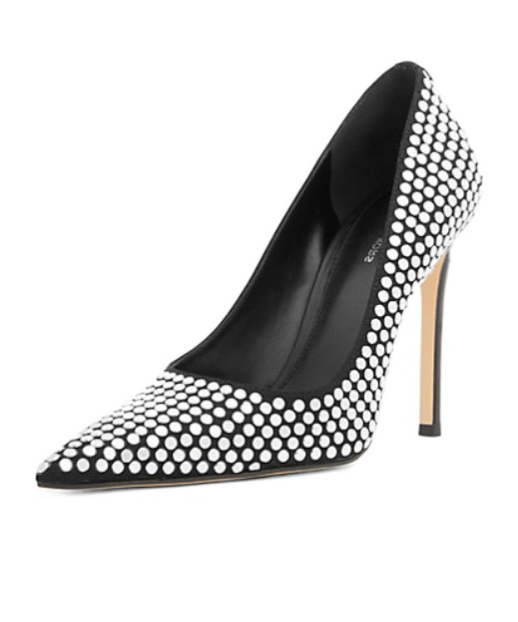 Michael Kors Michael Elyse Studded Pumps In Black