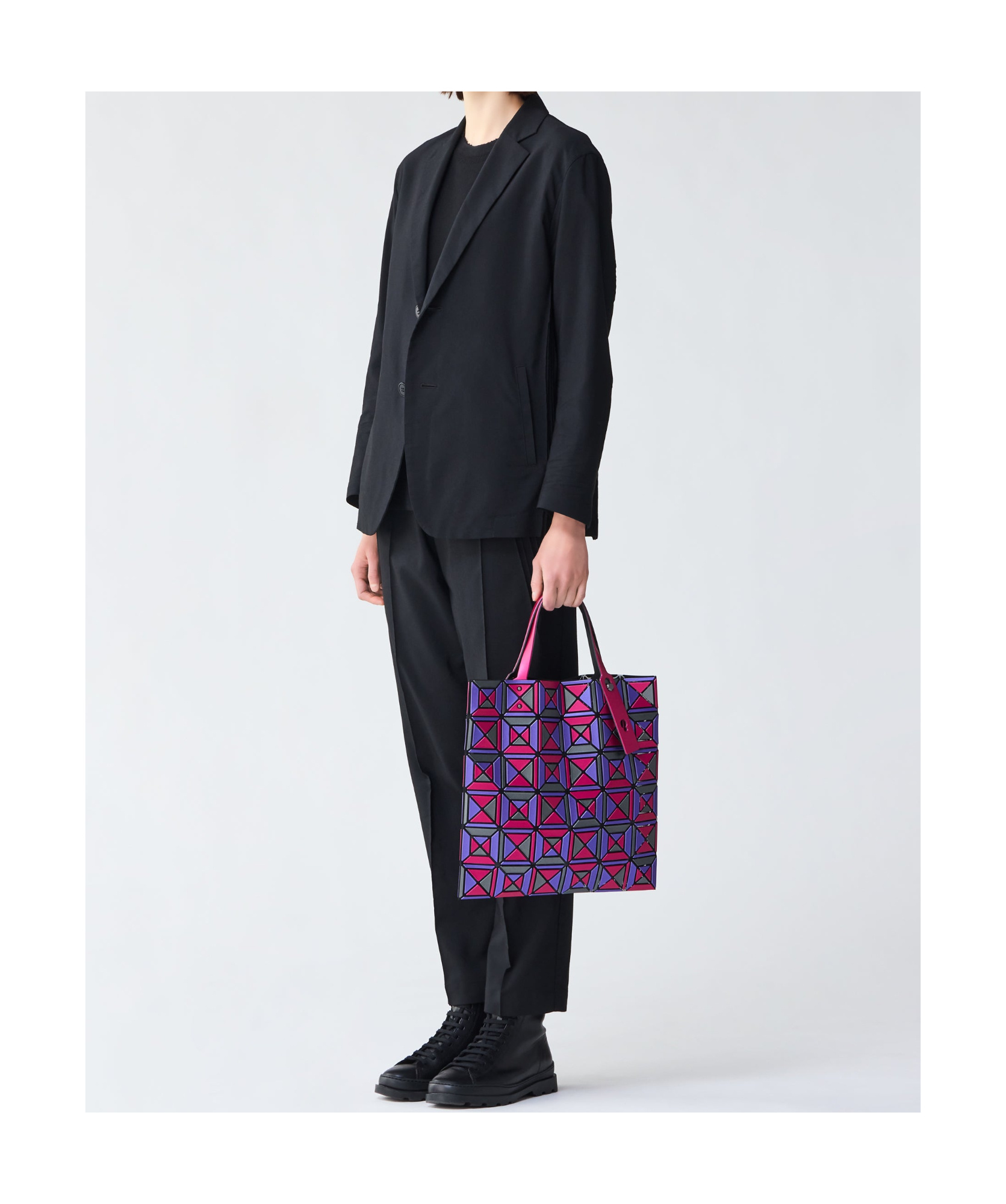 Shop Bao Bao Issey Miyake Ensemble In Black