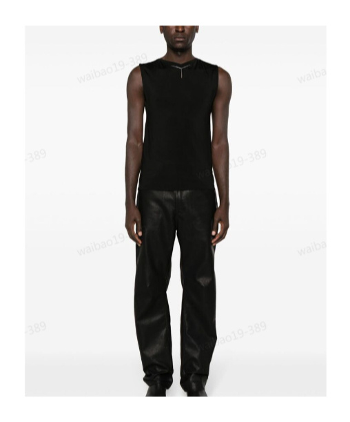 Y/project Y Chrome Tank Top In Black