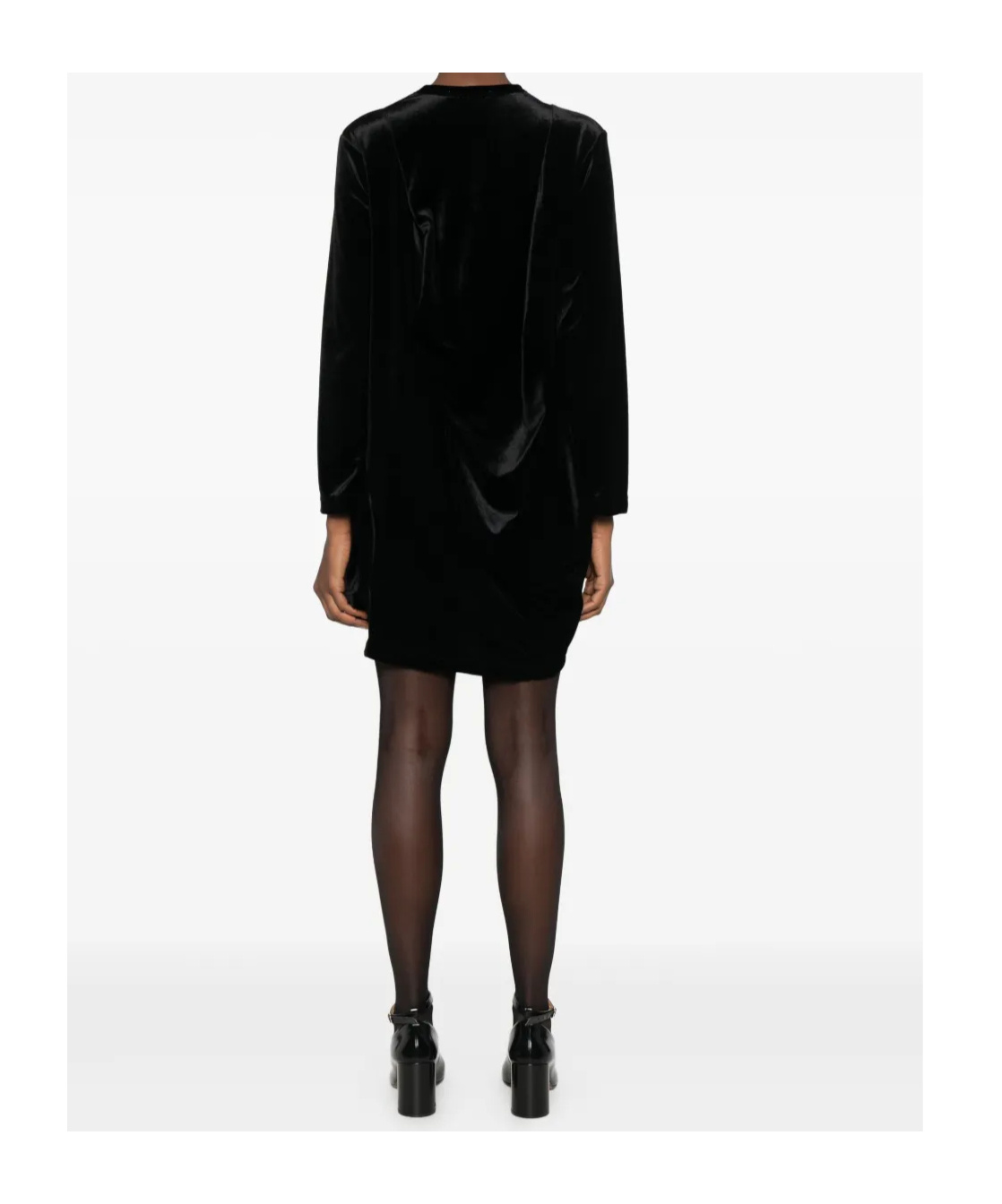 Comme Des Garçons Long-sleeved T-shirt In Black