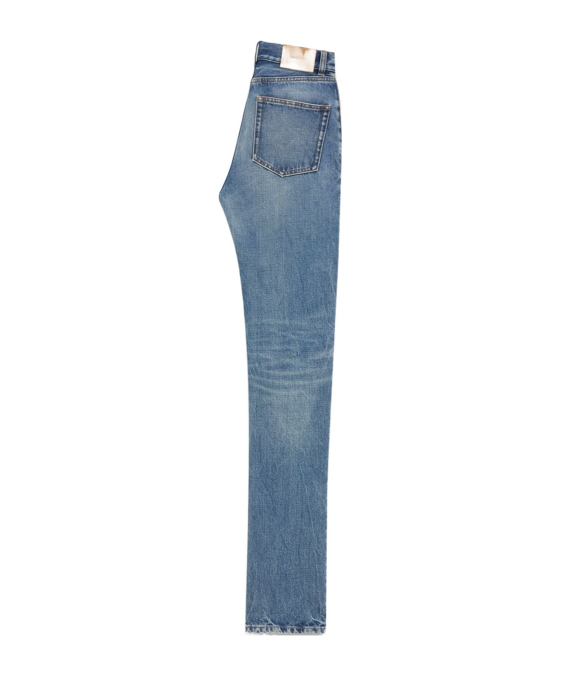 SAINT LAURENT 90'S SLIM JEANS IN 50'S BLUE DENIM