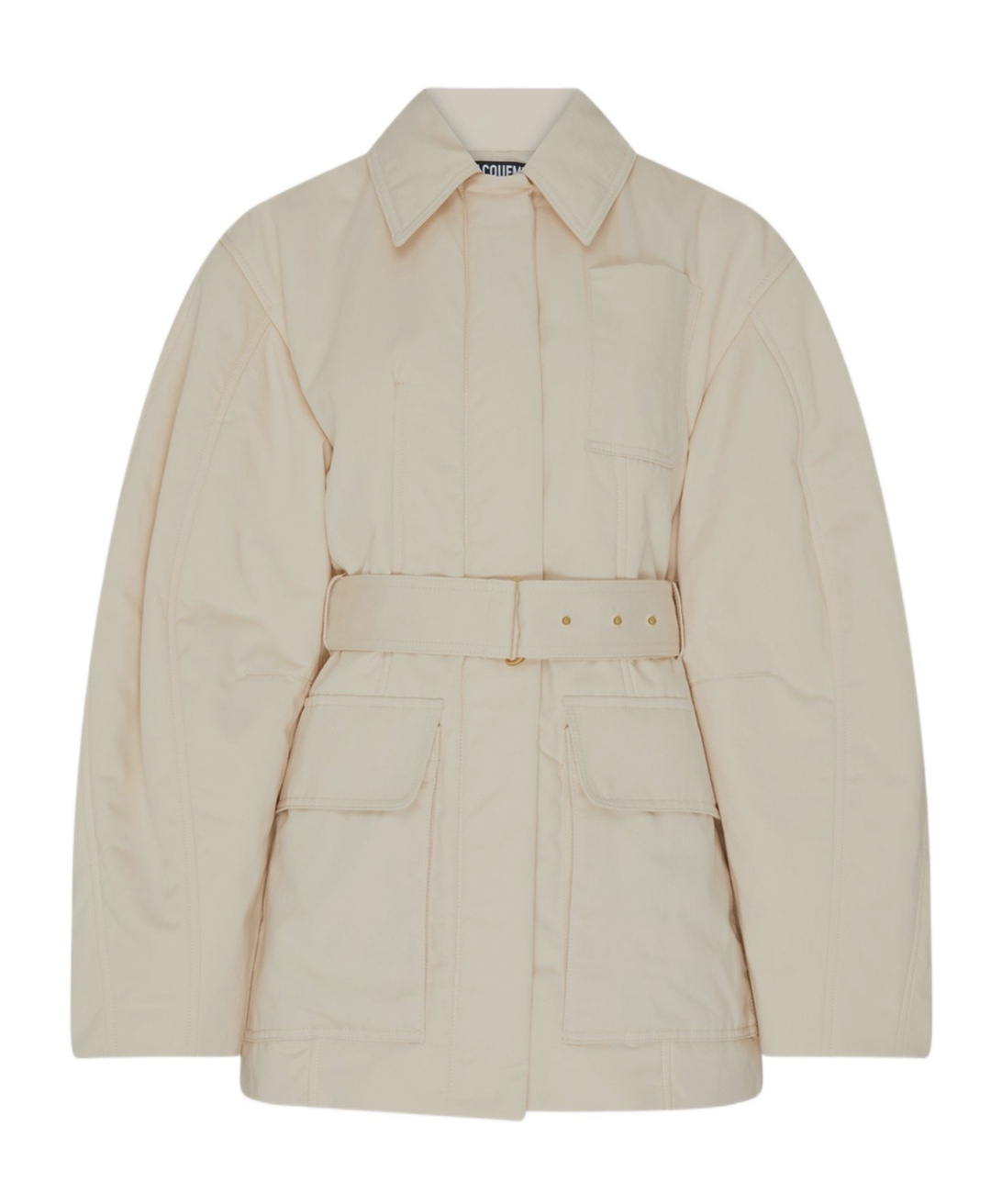 Jacquemus Women Le Blouson Bari Down Jacket In Nude