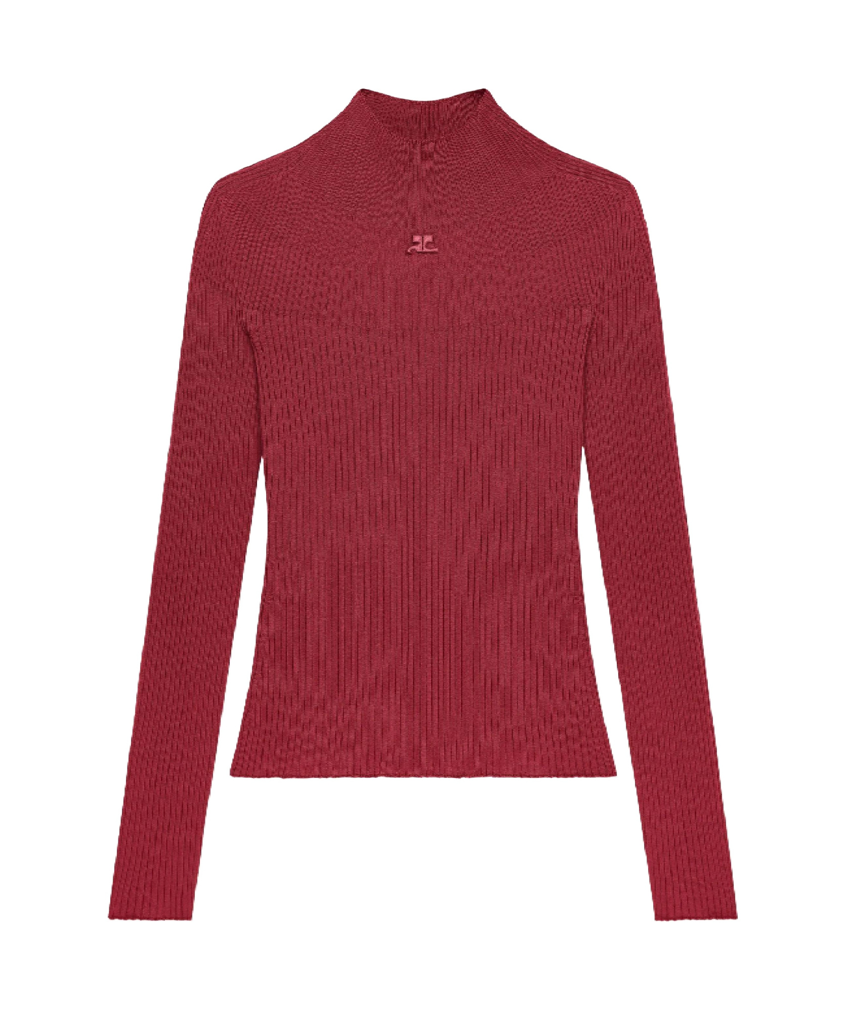 Courrèges Solar Sweater In Red