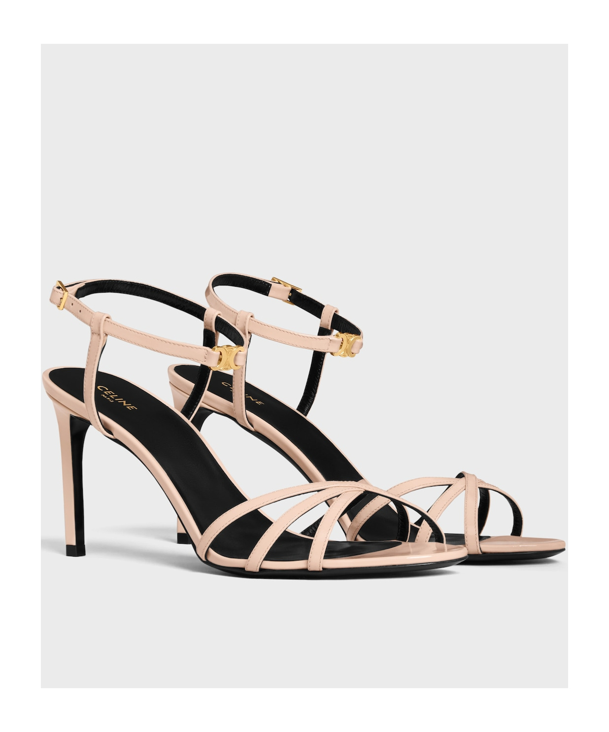 Celine Open-toe High-heeled Sandals In Nude