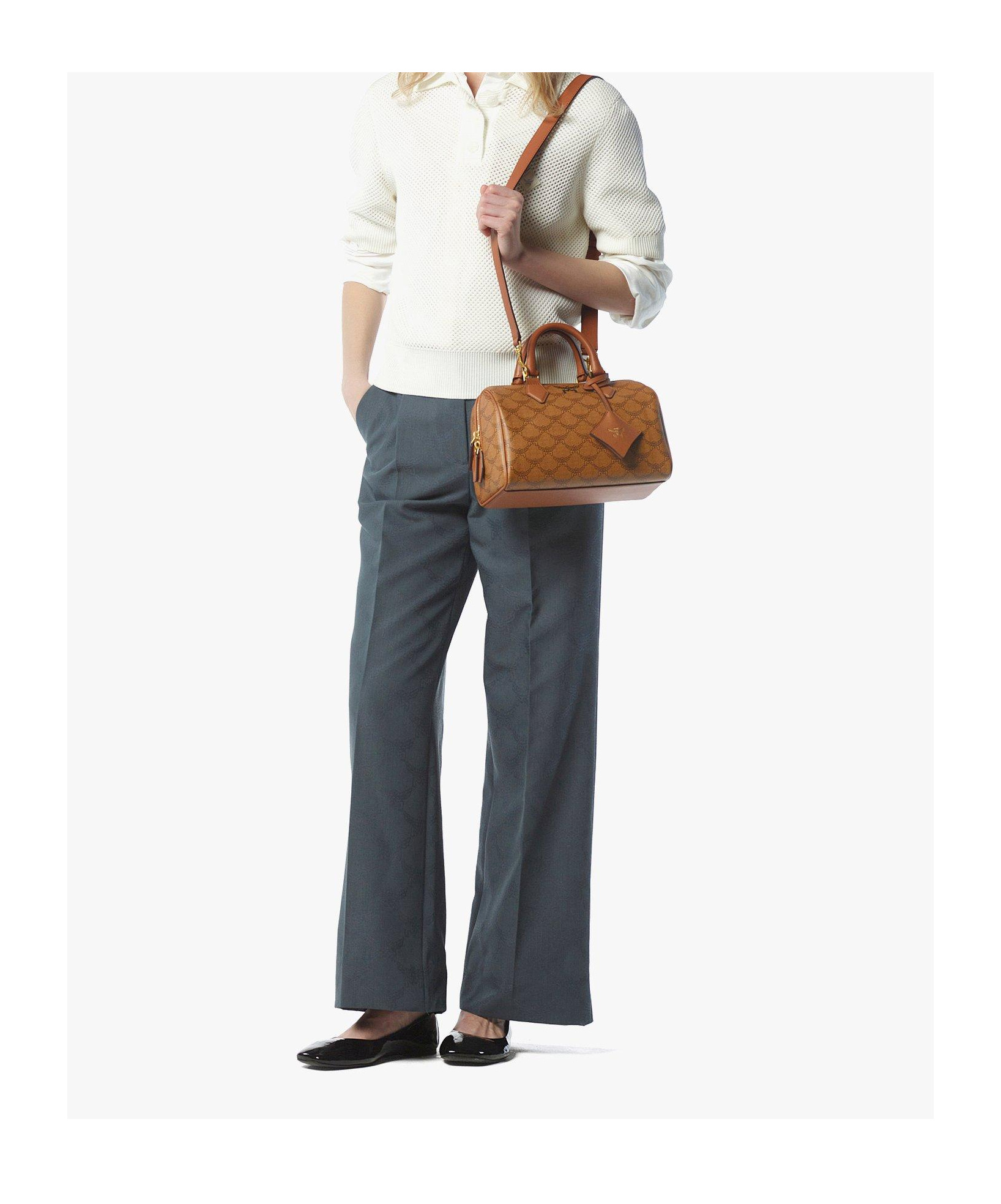 Mcm Medium Ella Tote Bag In Brown