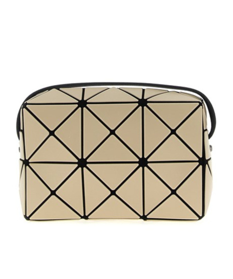 Bao Bao Issey Miyake Geometric Structured Crossbody Bag Design In Neutral