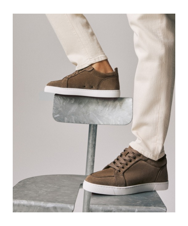 Christian Louboutin Low Help Recreational Shoe In Green