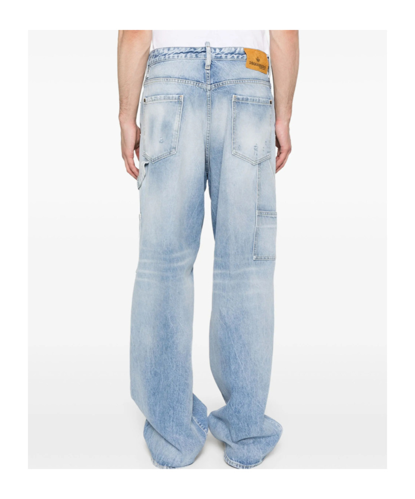 Dsquared2 Jeans Loose In Blue