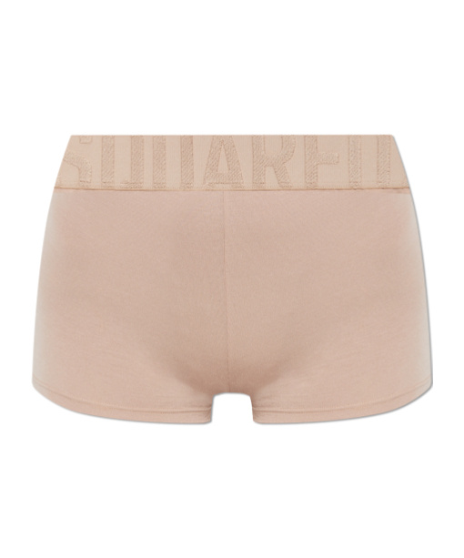 Dsquared2 Elastic Waist Boxers In Nude