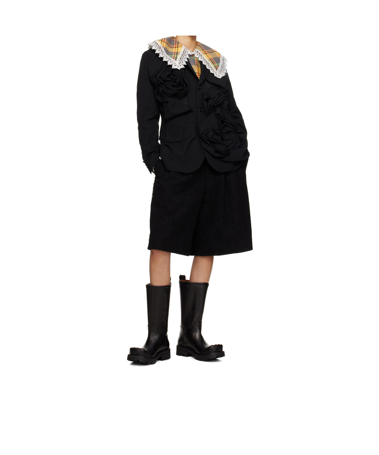 Charles Jeffrrey Loverboy Pull-ring Short Boots In Black