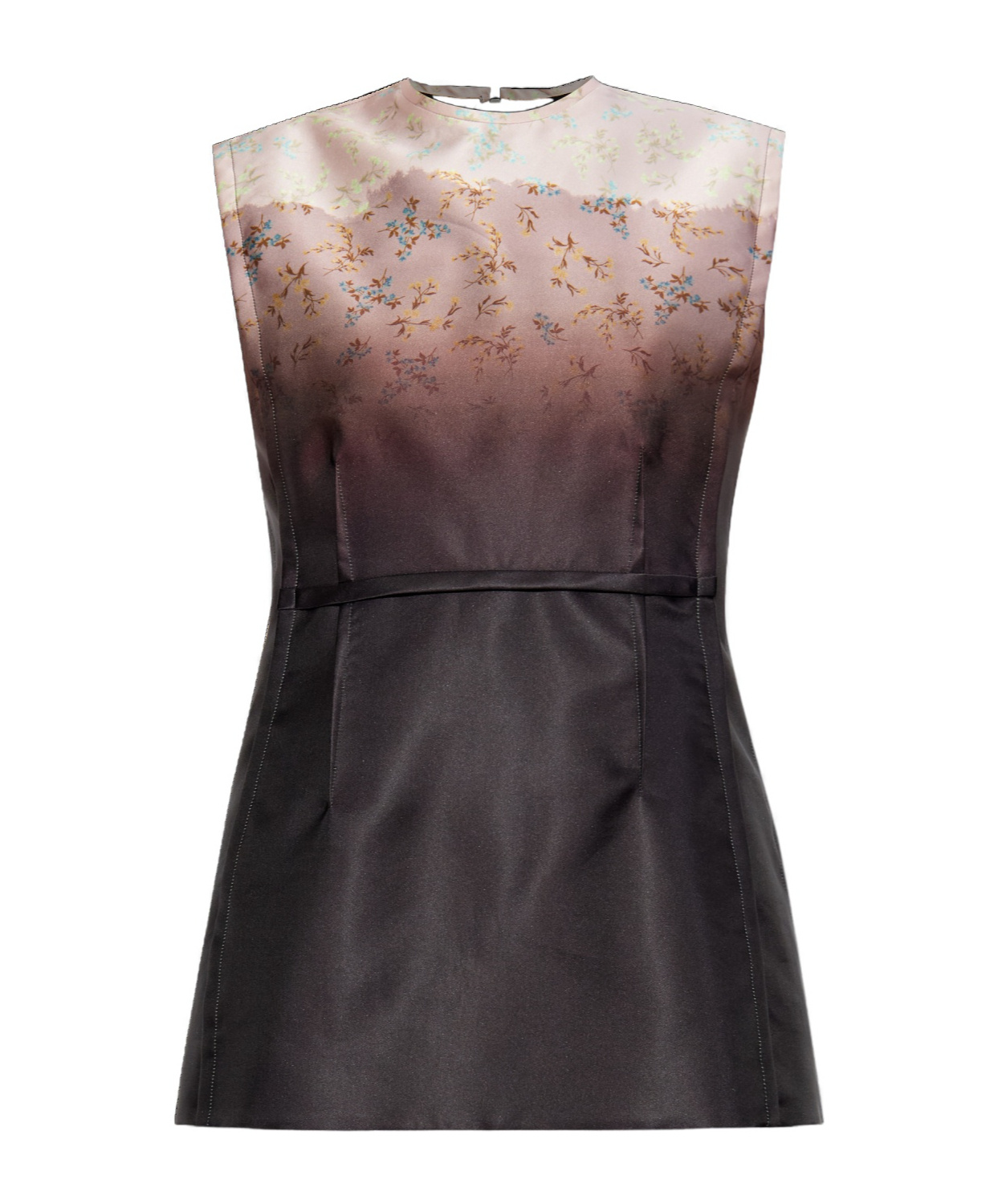 Jil Sander Sleeveless Top In Brown