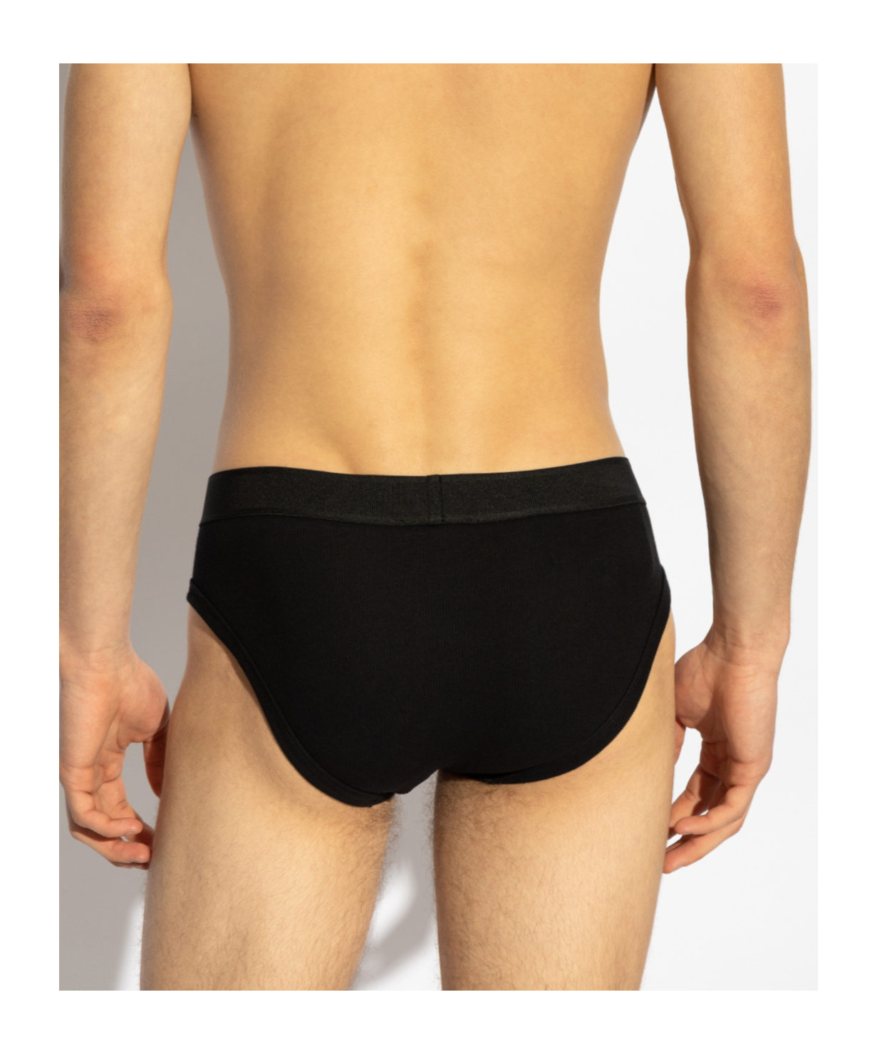 Versace '90s Vintage Logo Briefs In Black