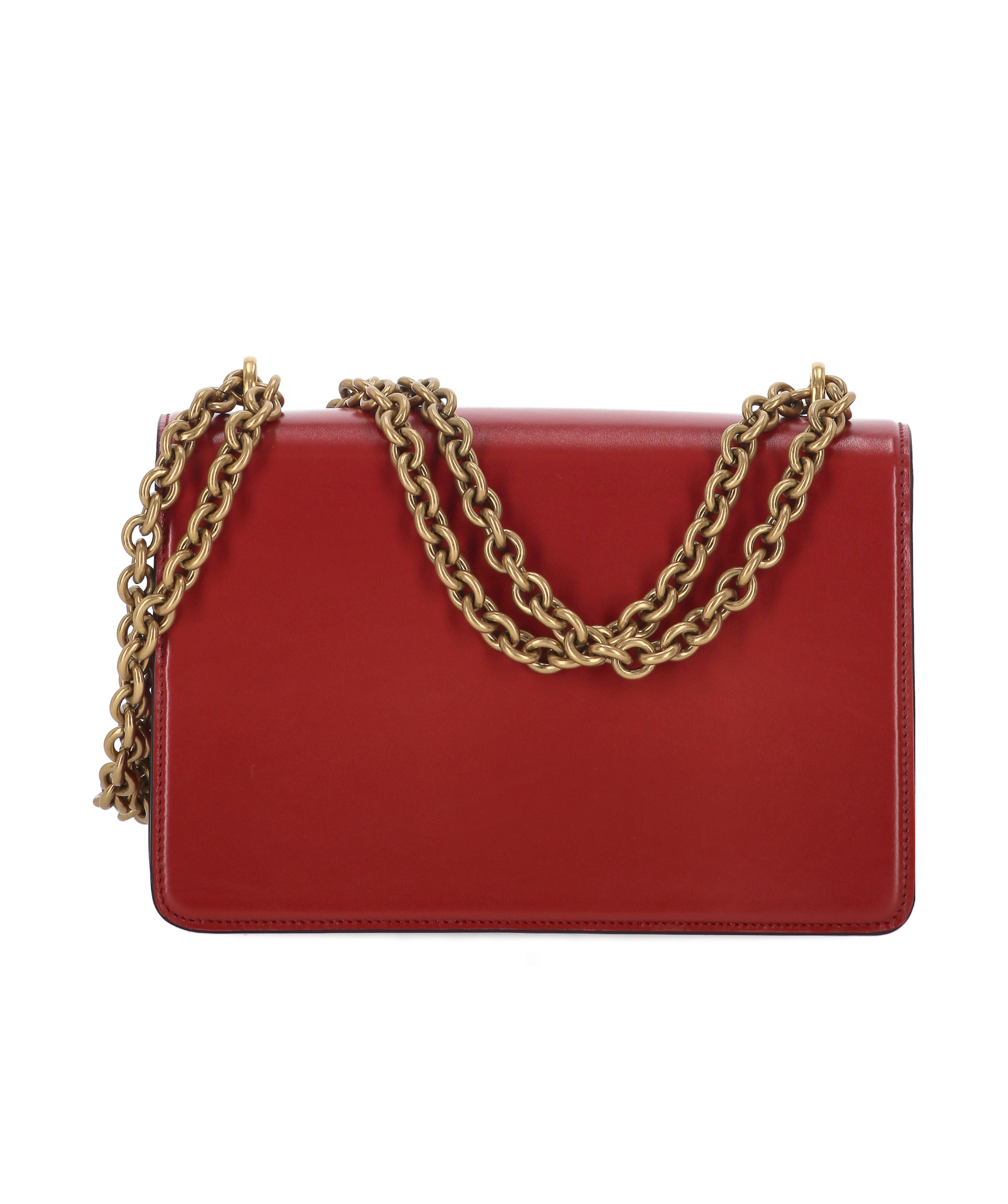 Shop Valentino Vain Shoulder Bag In Red