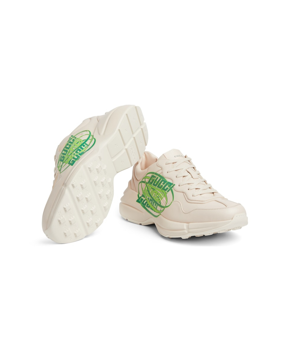 Gucci Rhyton Series Of Sneakers In White