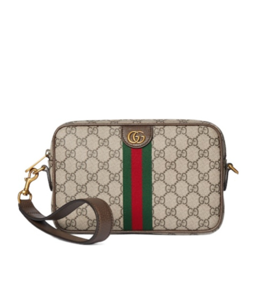 Gucci Ophidia Small Crossbody Bag In Brown