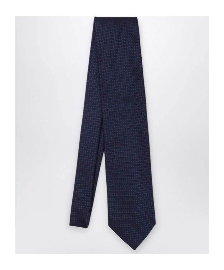 Destin Surl Polka Dot Tie In Black