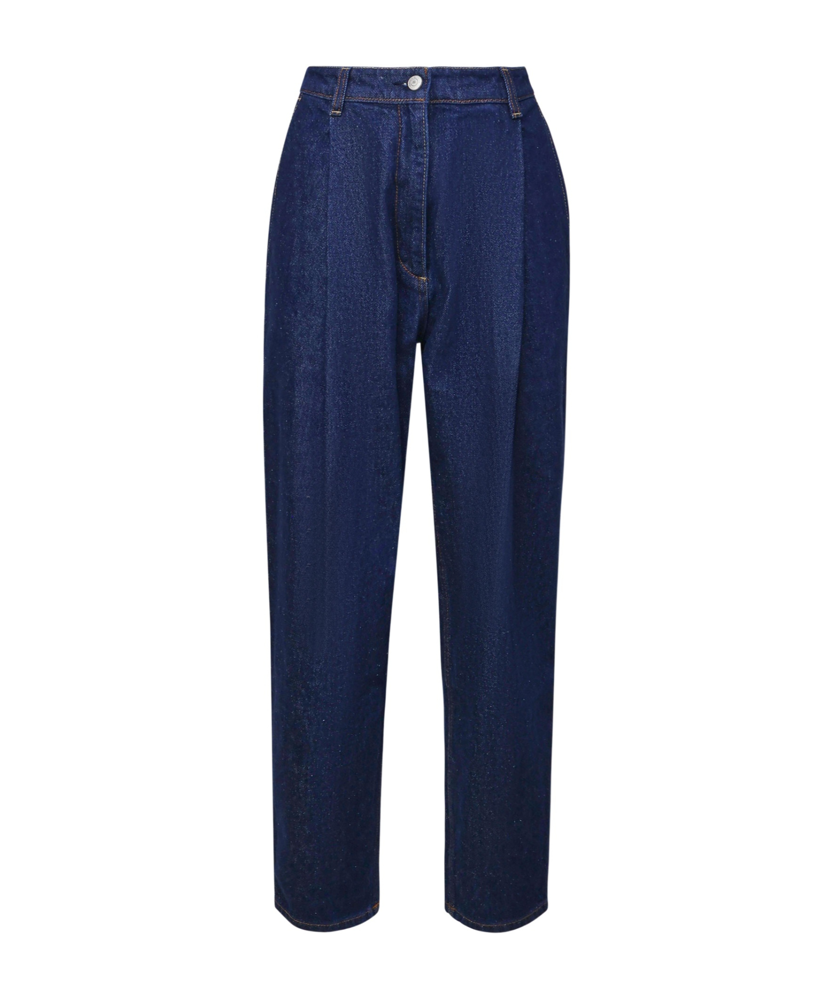Magda Butrym Belt-loop Jeans In Blue