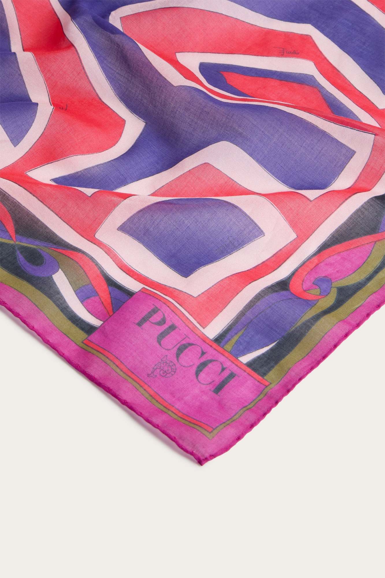 Pucci Sarong With Mixed Prints In Multicolor In Multi