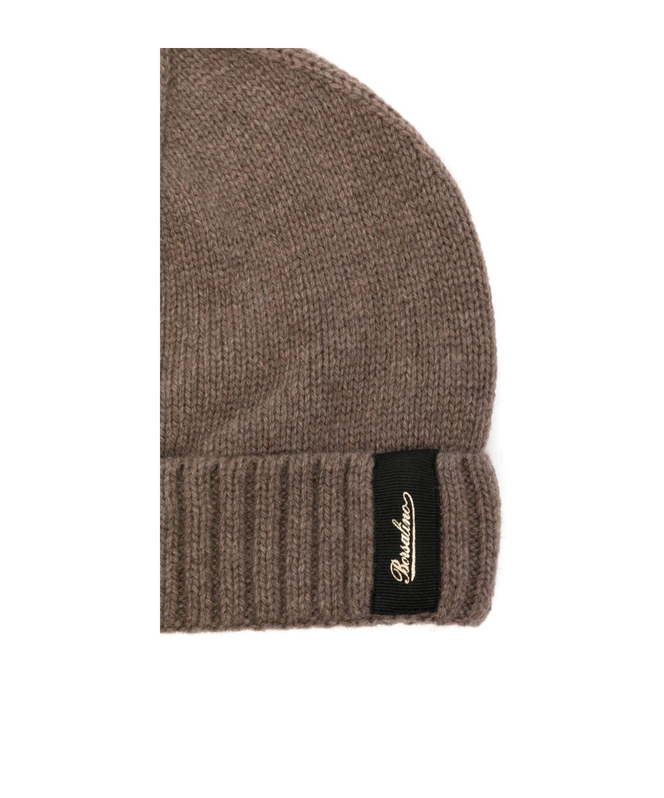 BORSALINO RIB KNITTED HAT
