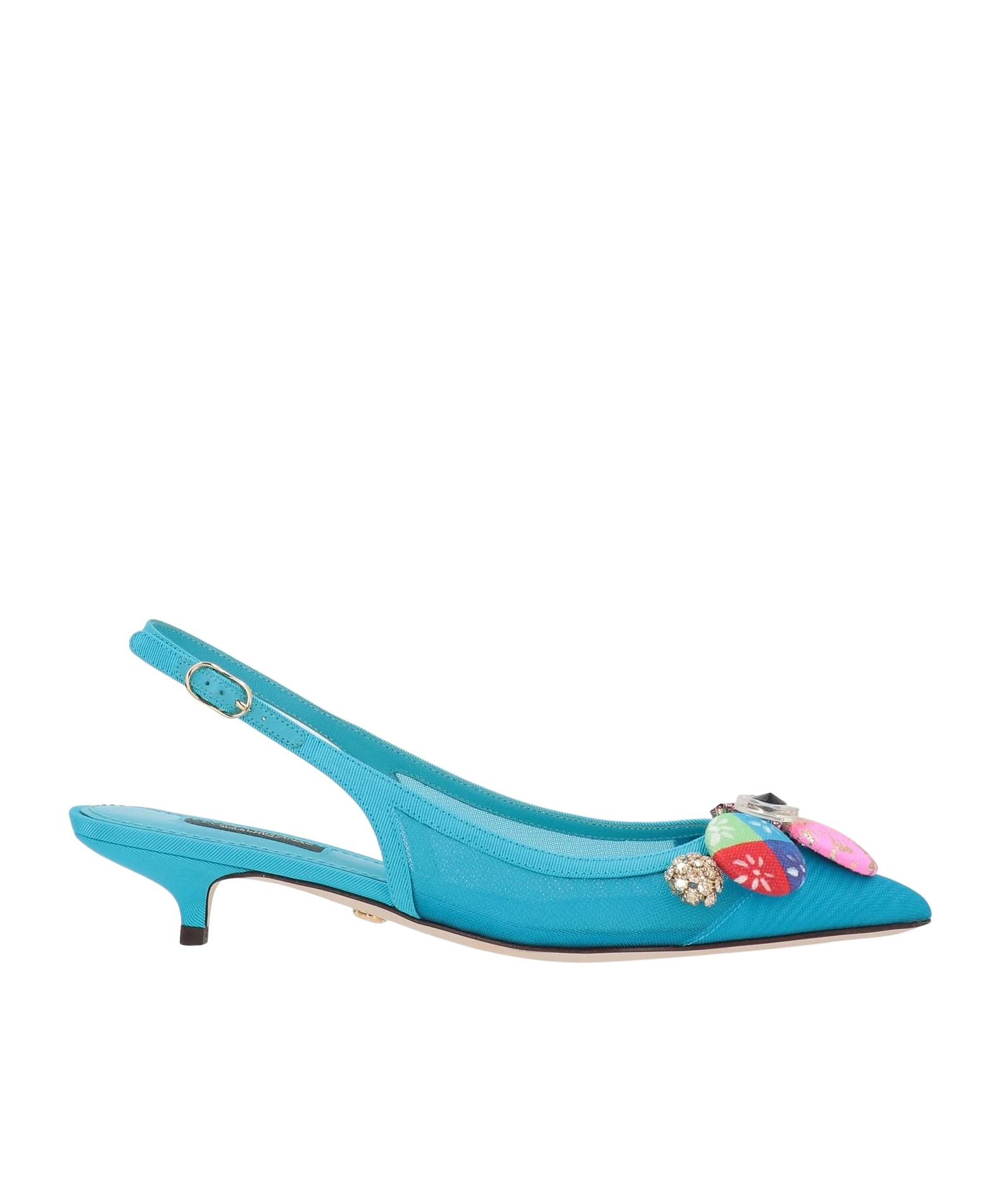 Dolce & Gabbana Slingback Pumps In Green
