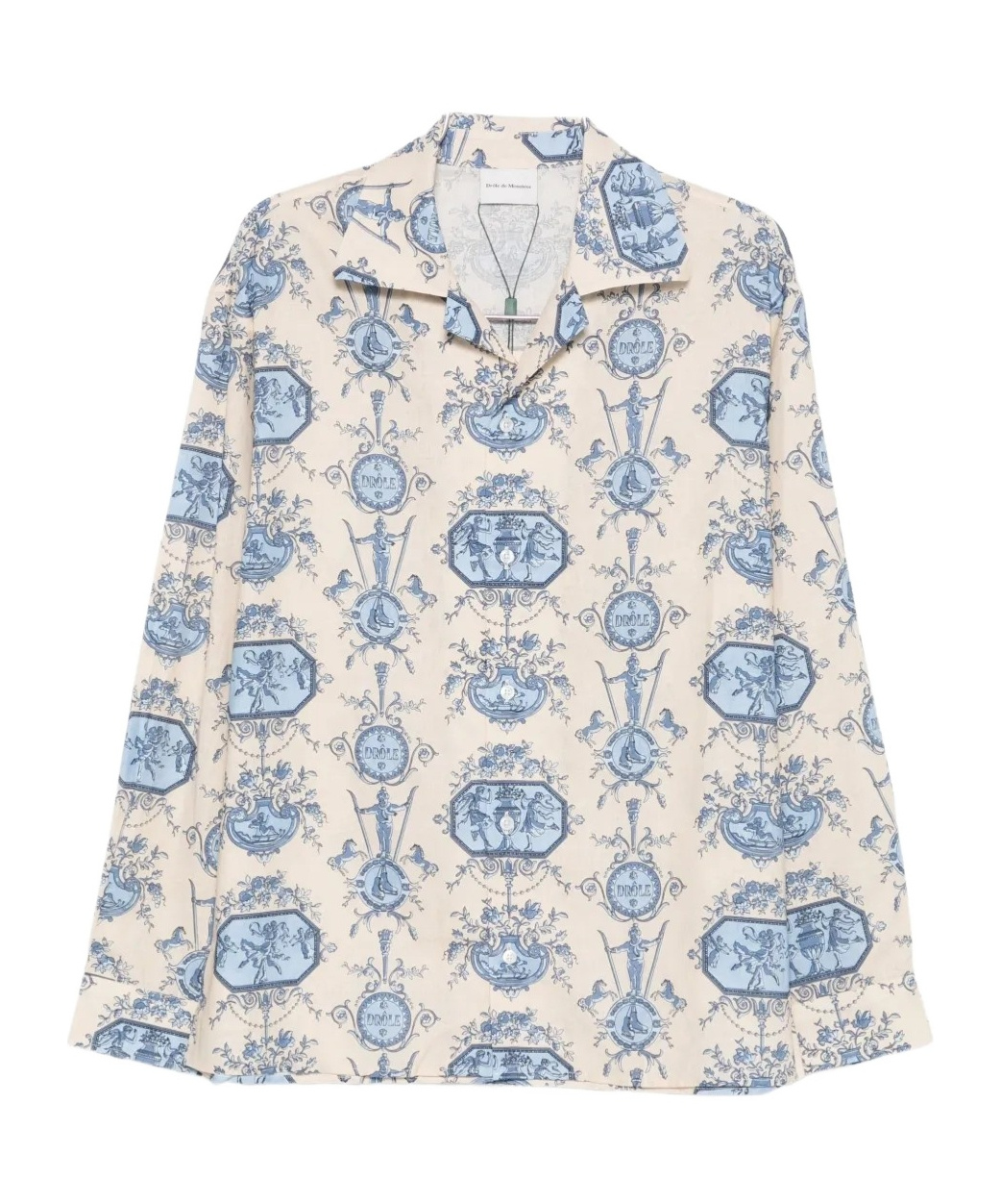 Drôle De Monsieur Patineur-print Shirt In White