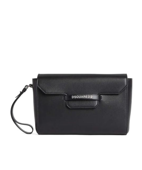 Dsquared2 Twin Clutch In Black