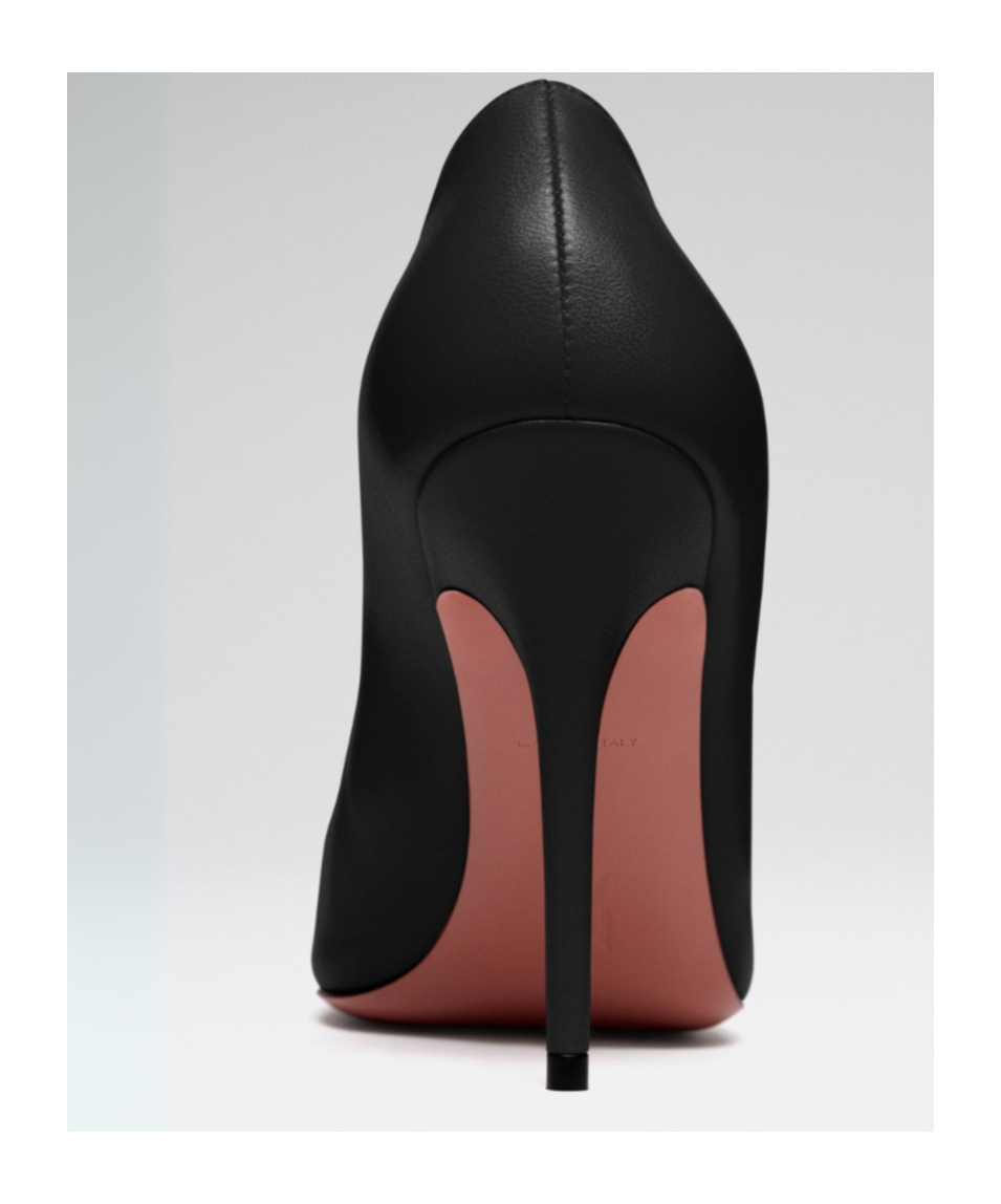Amina Muaddi Pointed High Heels In Black