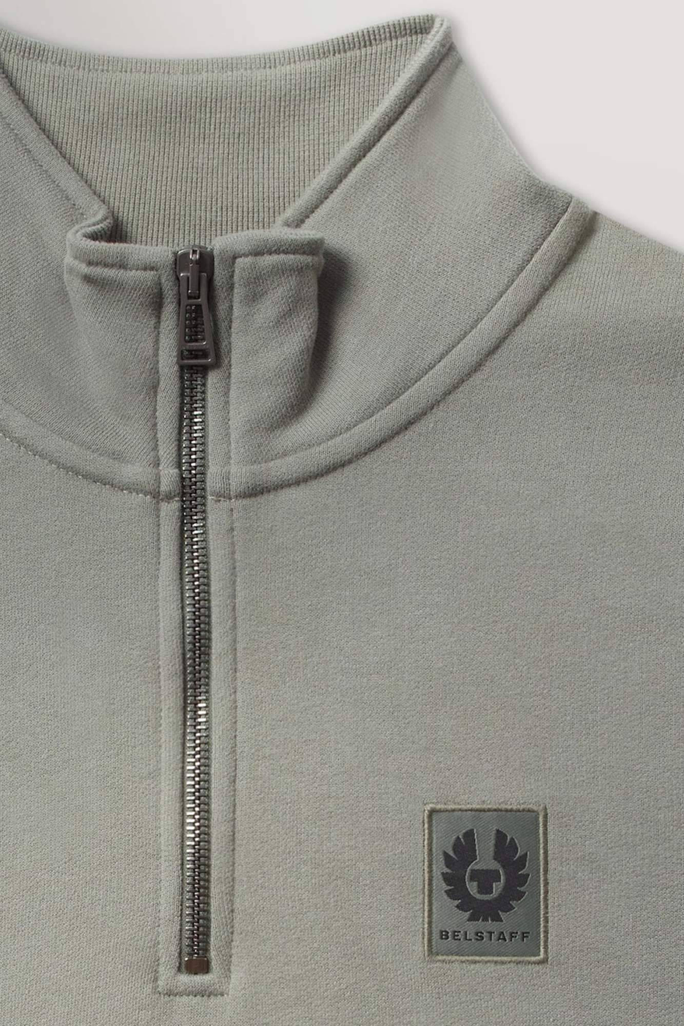 Belstaff Long-sleeved Sweatshirt In Gray