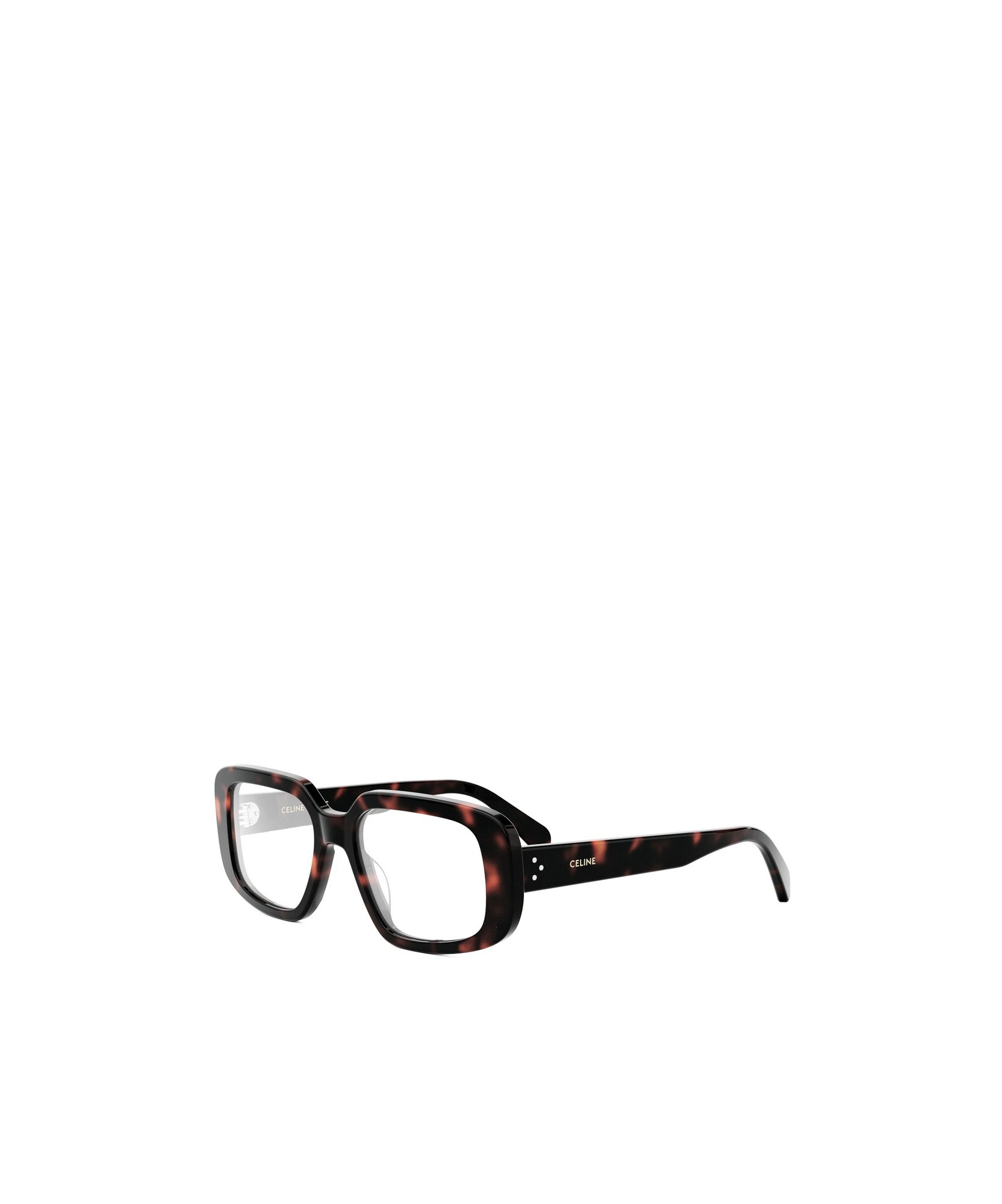 Celine Geometric Frame Flat Mirror In Black