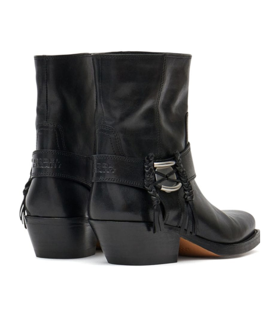 Shop Isabel Marant Akson Gaucho Boots In Black