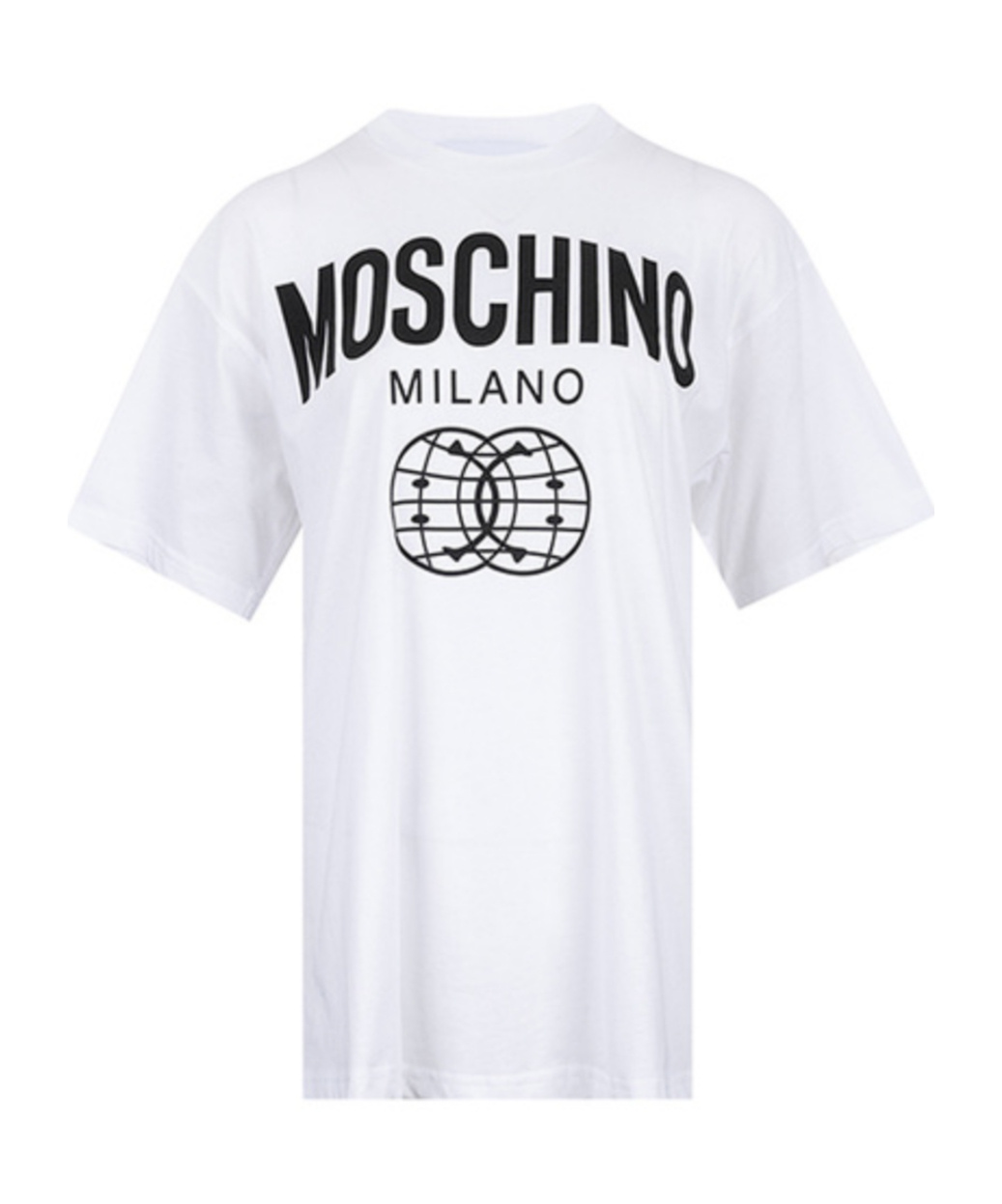 Moschino Logo Short-sleeved T-shirt In White