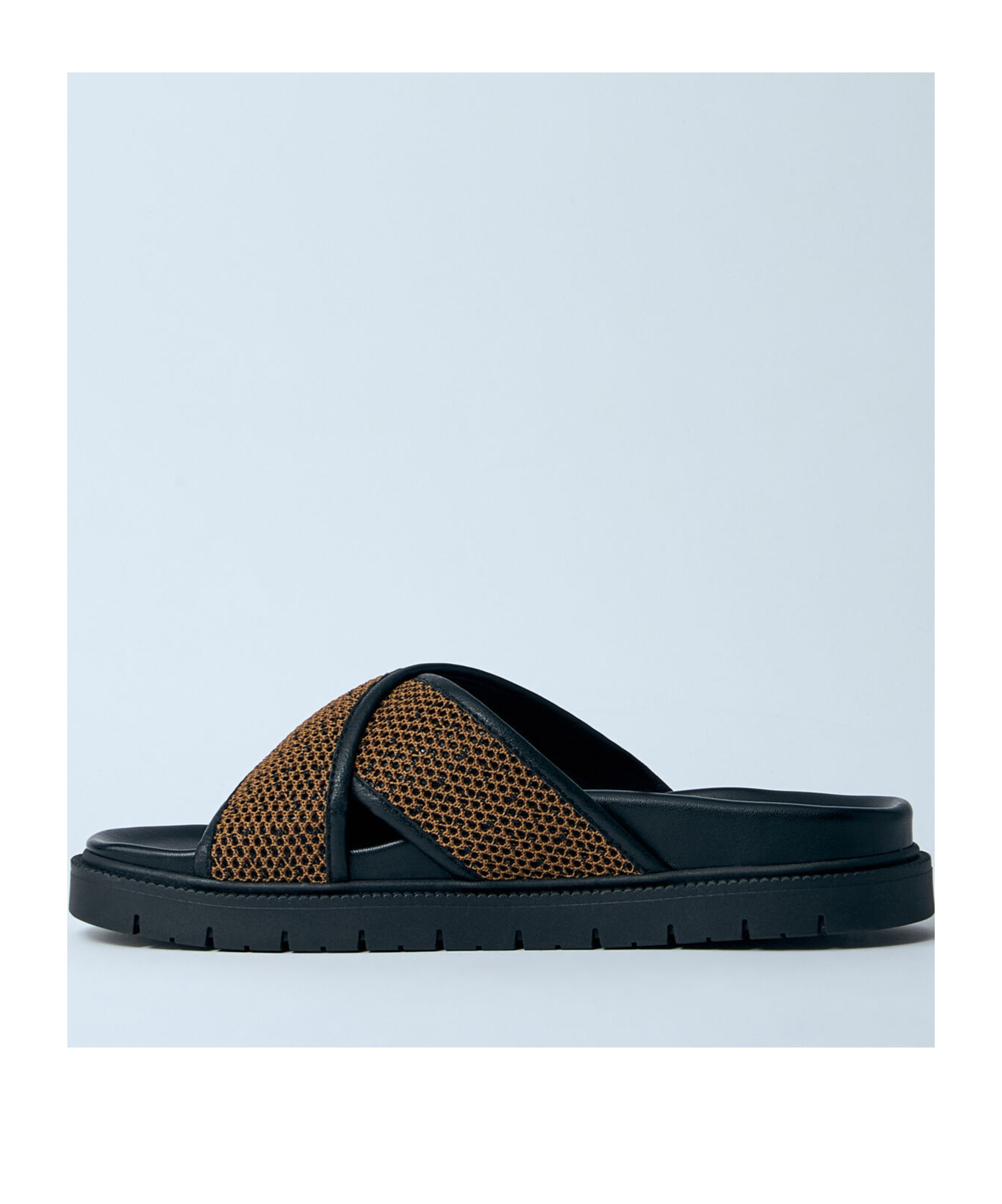 Max Mara Open-toe Slip-on Sandals In Black