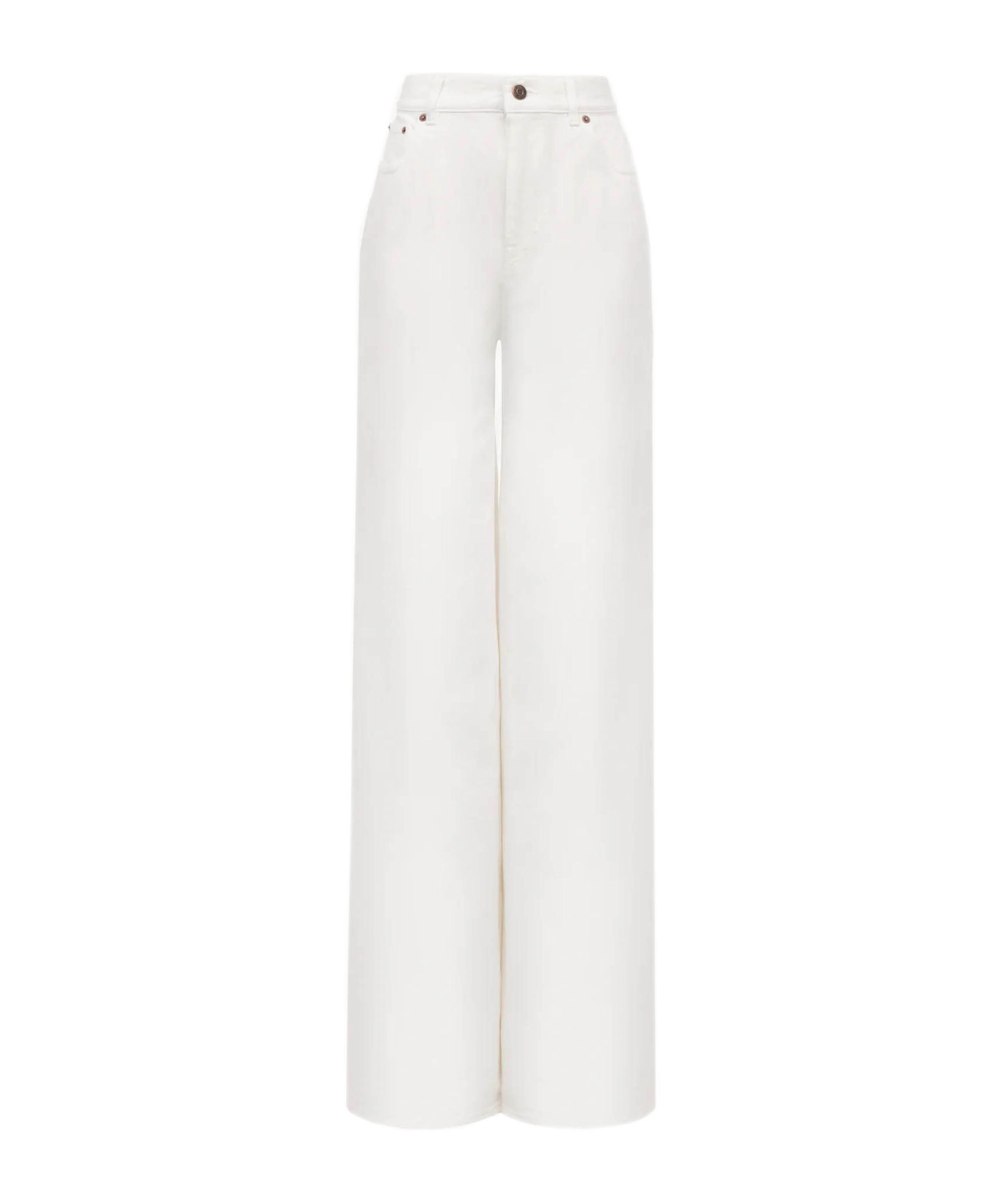 Chloé High-rise Wide-leg Jeans In Denim