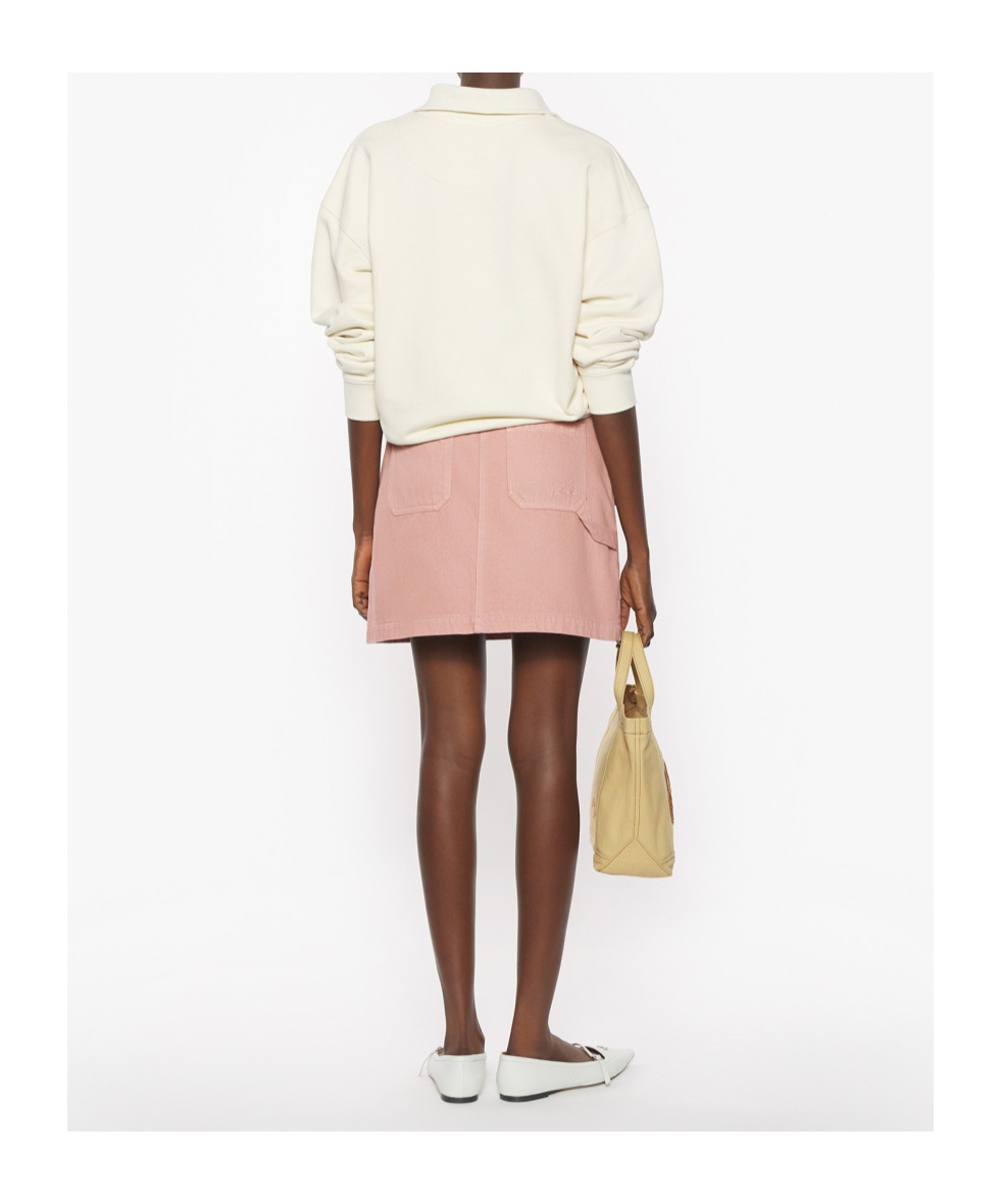 Shop Maison Kitsuné Long Sleeve Sweatshirt In White