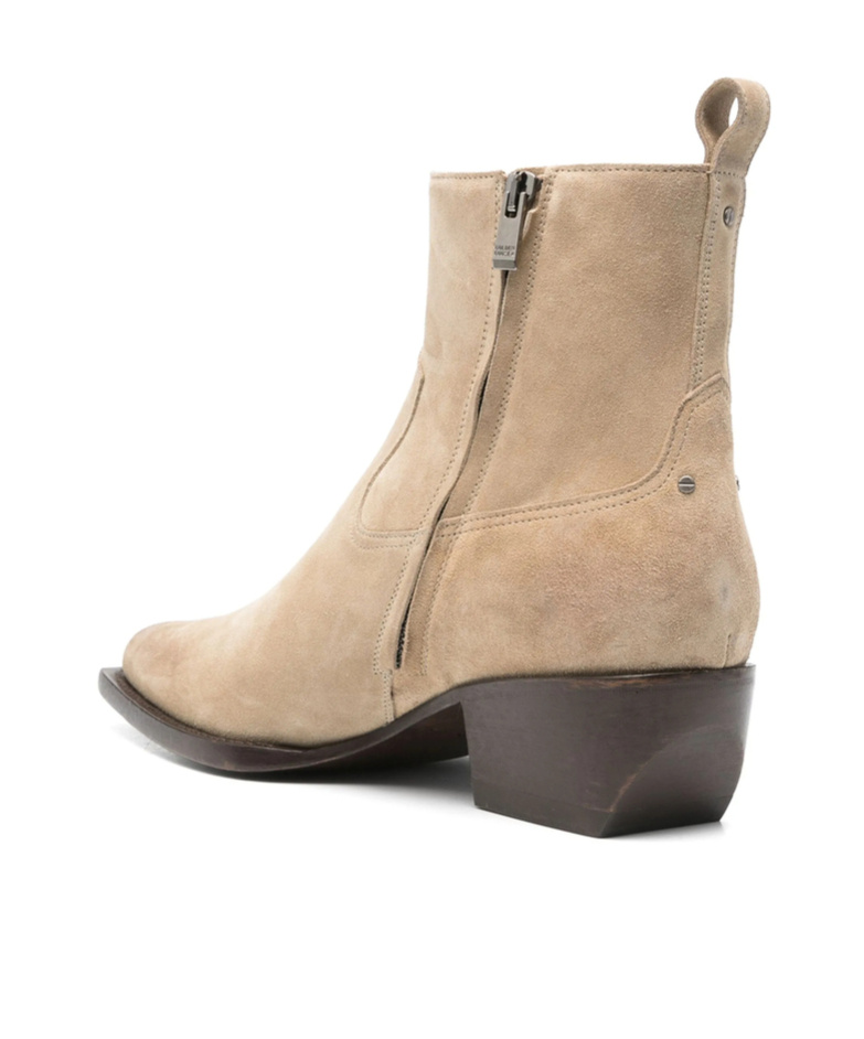 Golden Goose 45mm Debbie Boots In Nude