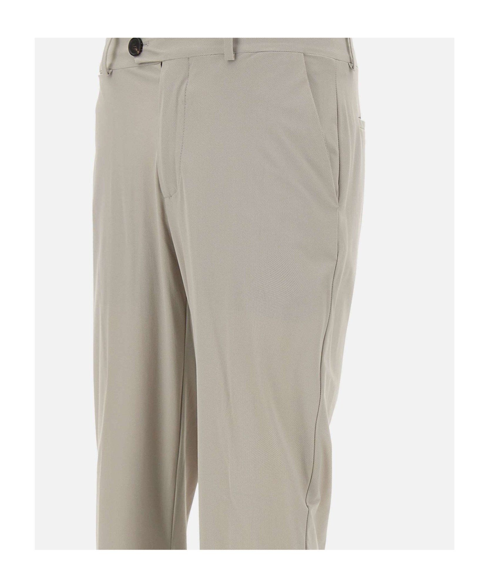 Rrd Chino Brown Pants In Grey