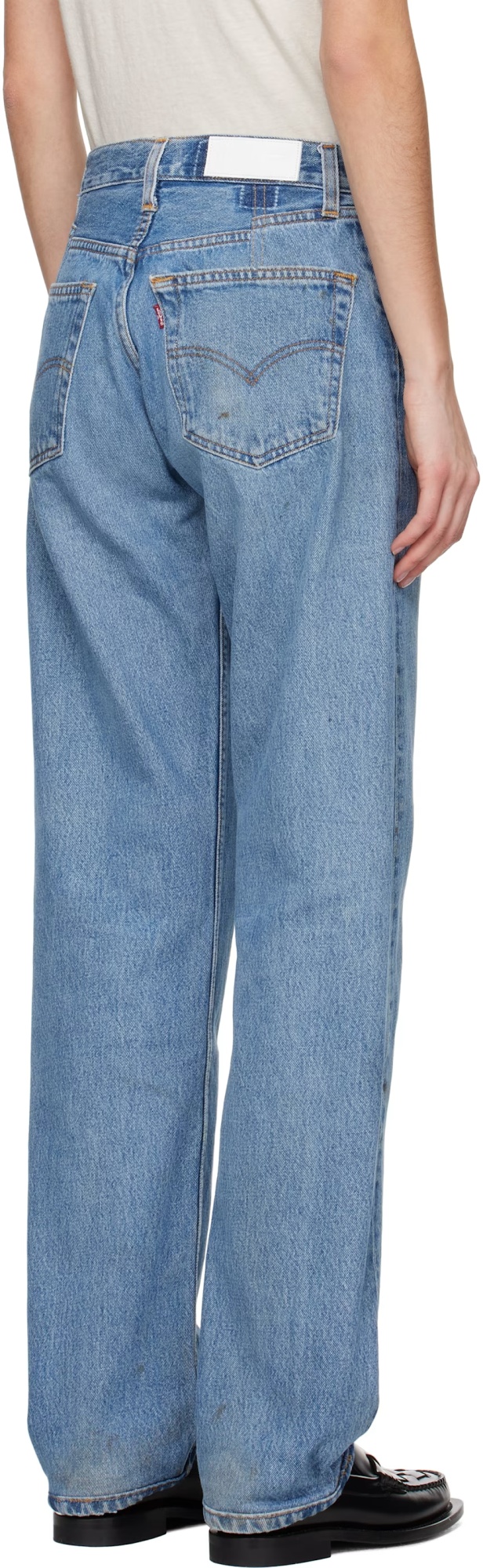 Re/done Straight-leg Jeans
