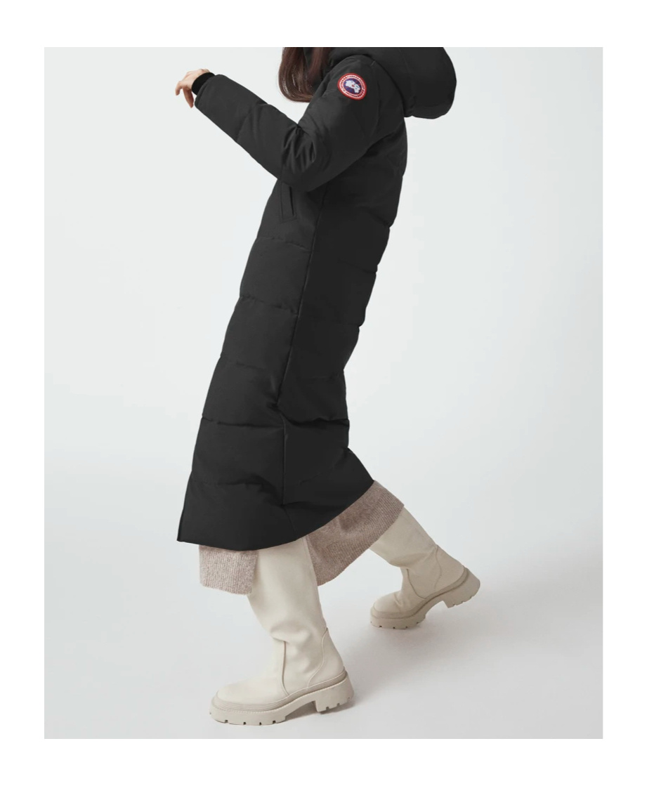 CANADA GOOSE MYSTIQUE HOODED DOWN JACKET 